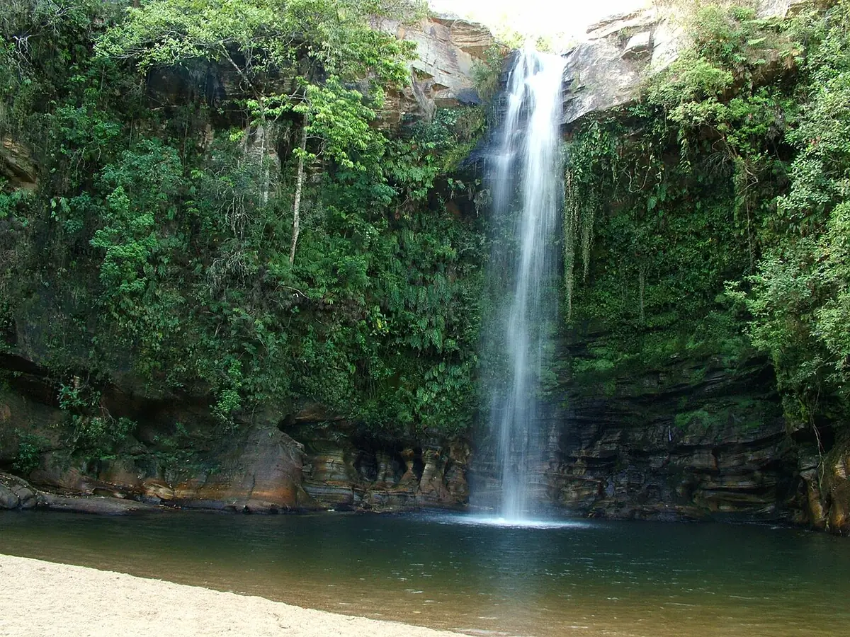 Cachoeira do Abade, em Pirenópolis