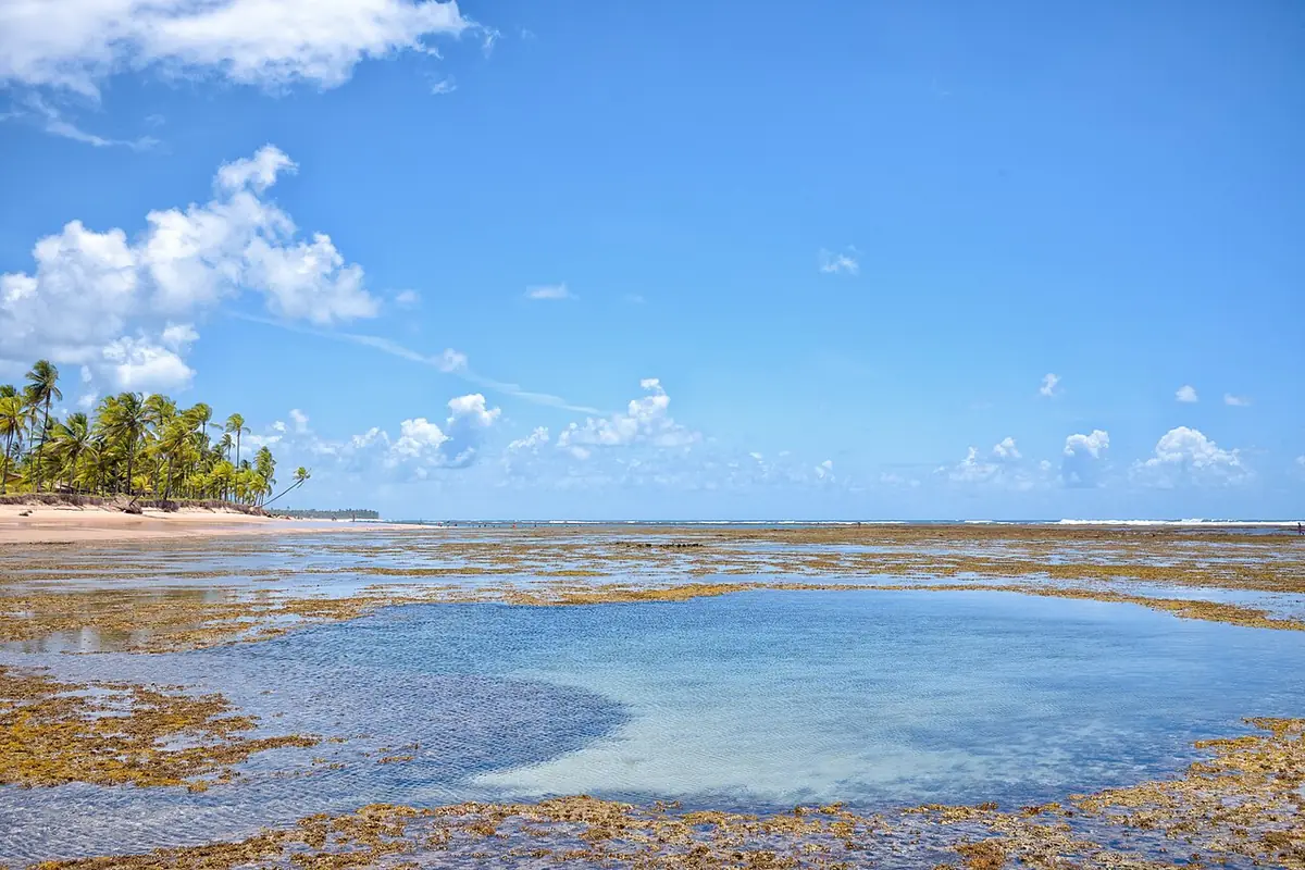 Piscinas naturais de Taipu de Fora, em Barra Grande